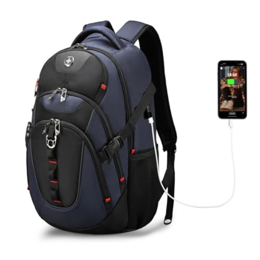 Design Laptop Backpack with US - مراجعة Laptop Backpack 15.6 وسعره