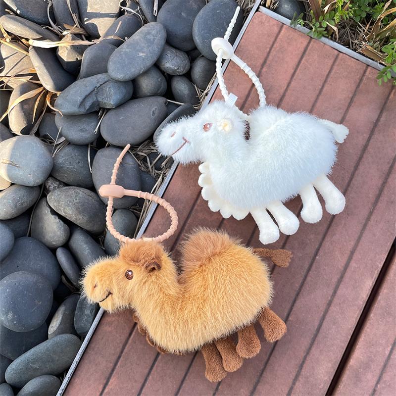1PCS Mini Camel Plush Keychain - مراجعة Mini Backpack Purse وسعره