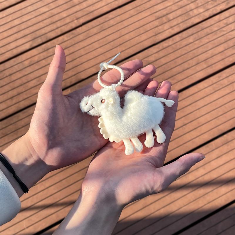 1PCS Mini Camel Plush Keychain - مراجعة Mini Backpack Purse وسعره