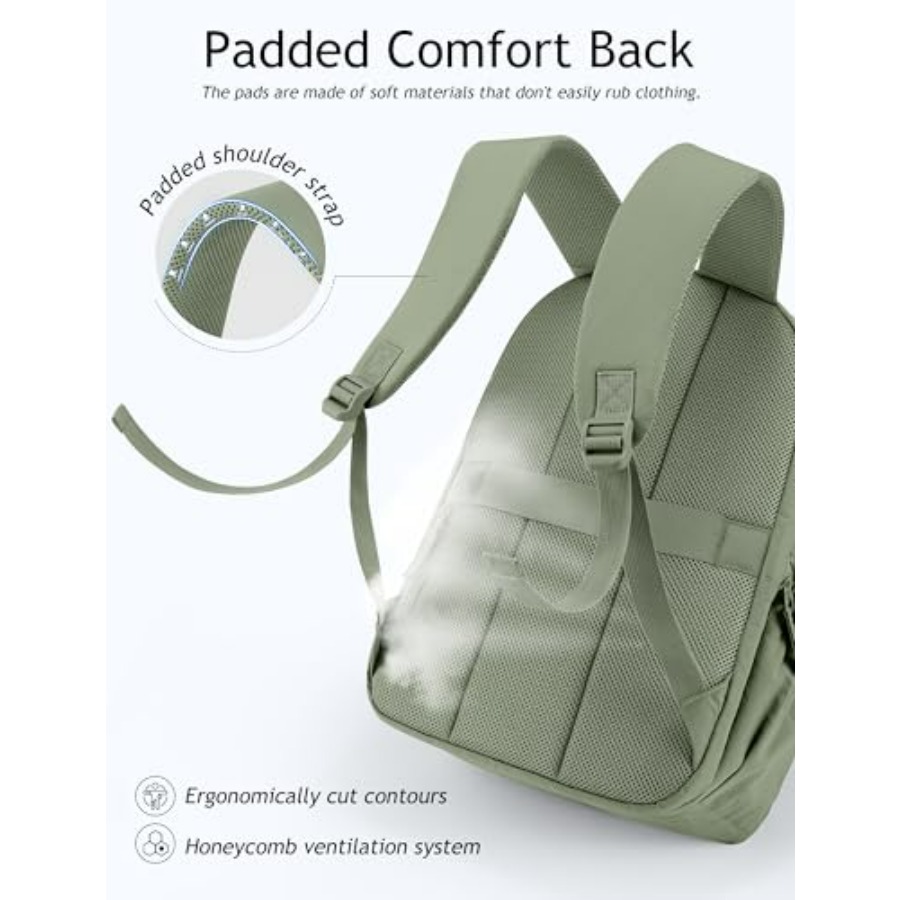 Travel Backpack for Women, 15. - مراجعة Laptop Backpack 15.6 وسعره