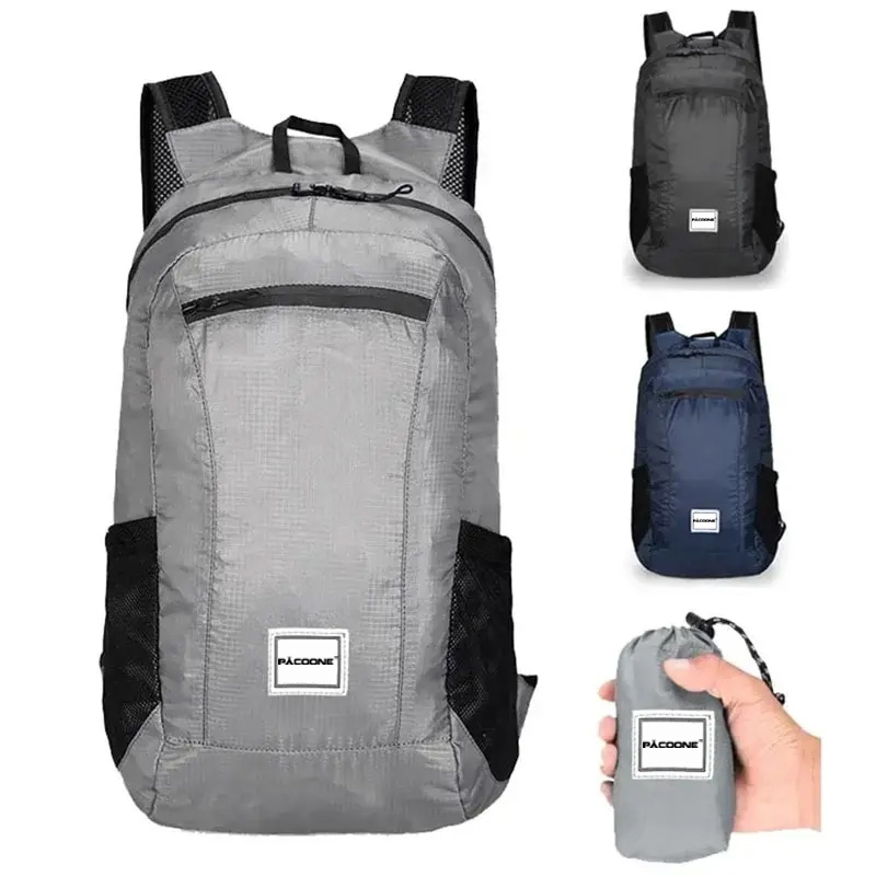Outdoor Hiking Bag 20L Lightwe - مراجعة Foldable Backpack Small وسعره