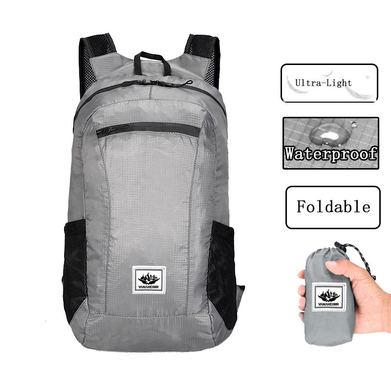 Outdoor Hiking Bag 20L Lightwe - مراجعة Foldable Backpack Small وسعره