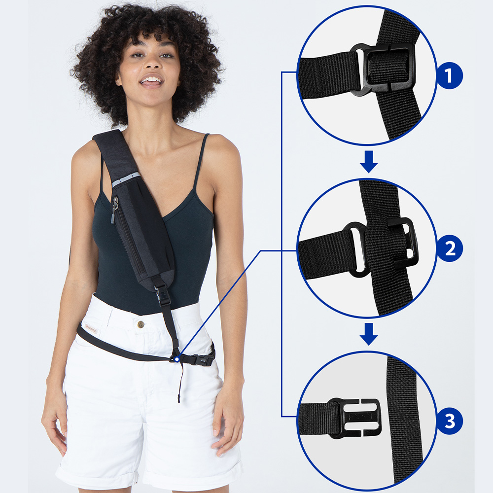 WATERFLY Crossbody Sling Bag C - مراجعة Sling Backpack Shoulder وسعره