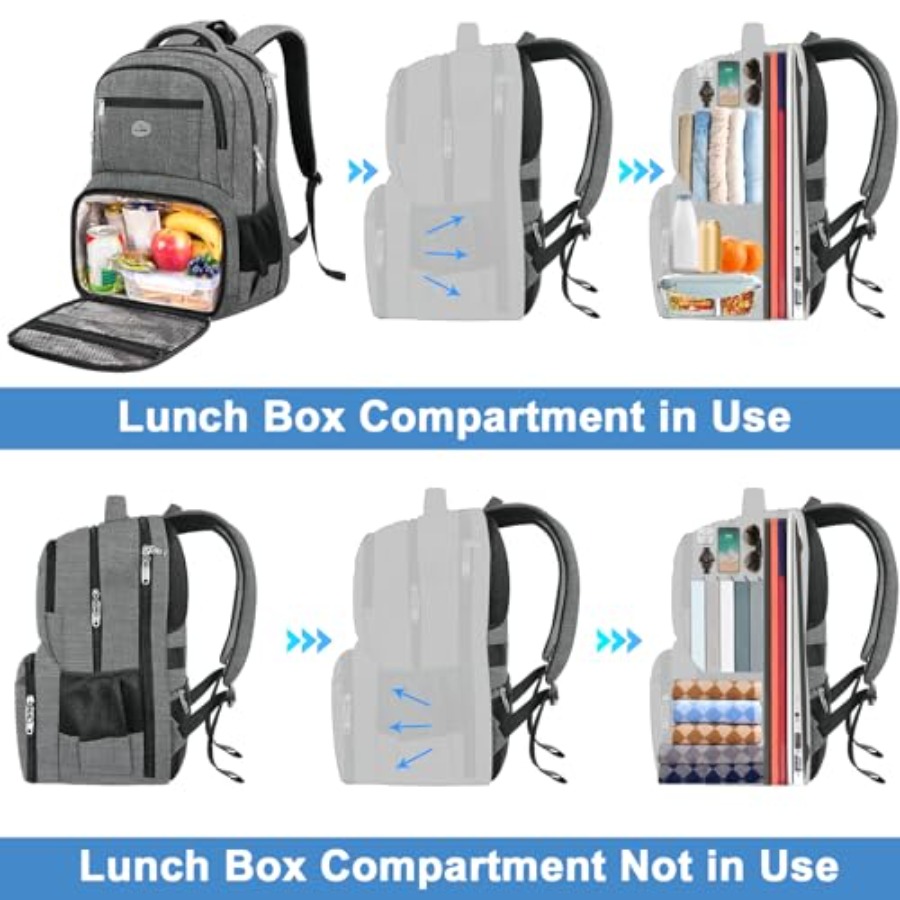 Work Backpack for Men, Large A - مراجعة Travel Backpack Anti Theft وسعره