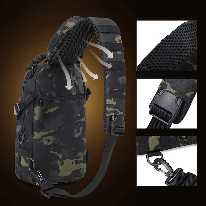 Men's Waist Bag Sports Shoulde - مراجعة Sling Backpack Shoulder وسعره
