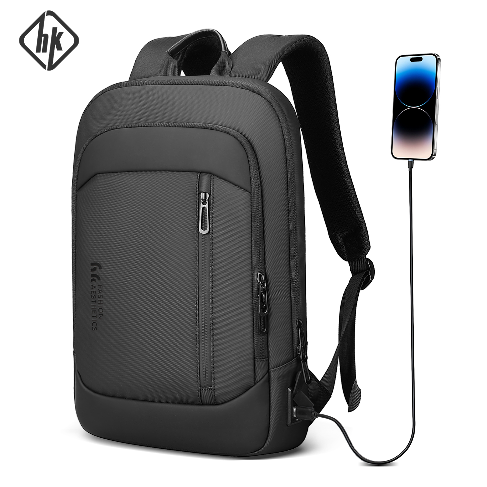 HK Lightweight Men's Business  - مراجعة Laptop Backpack 15.6 وسعره