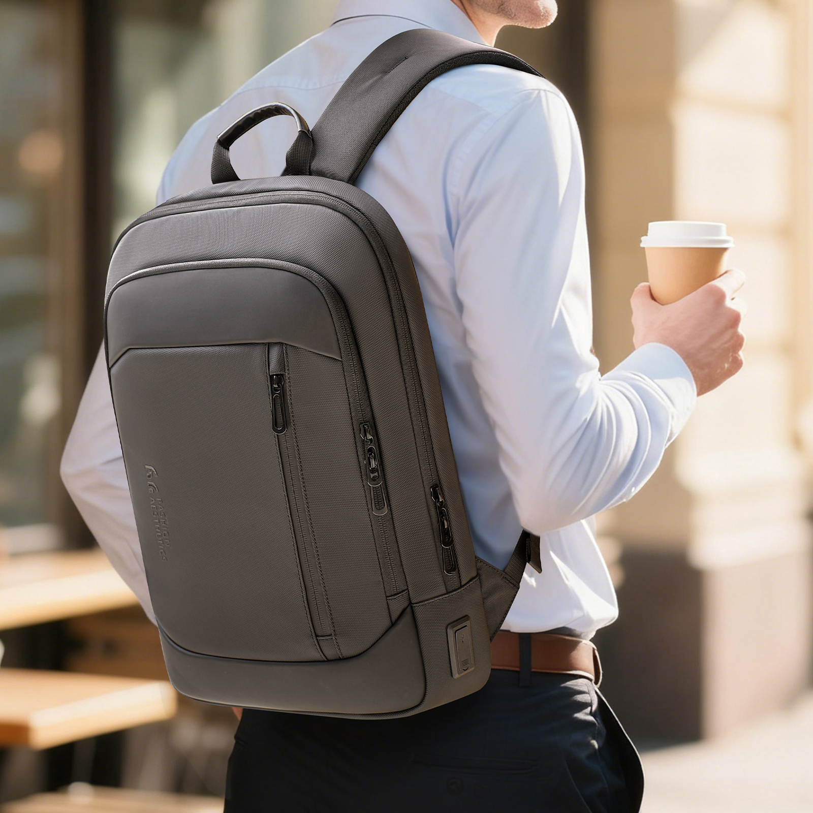 HK Lightweight Men's Business  - مراجعة Laptop Backpack 15.6 وسعره