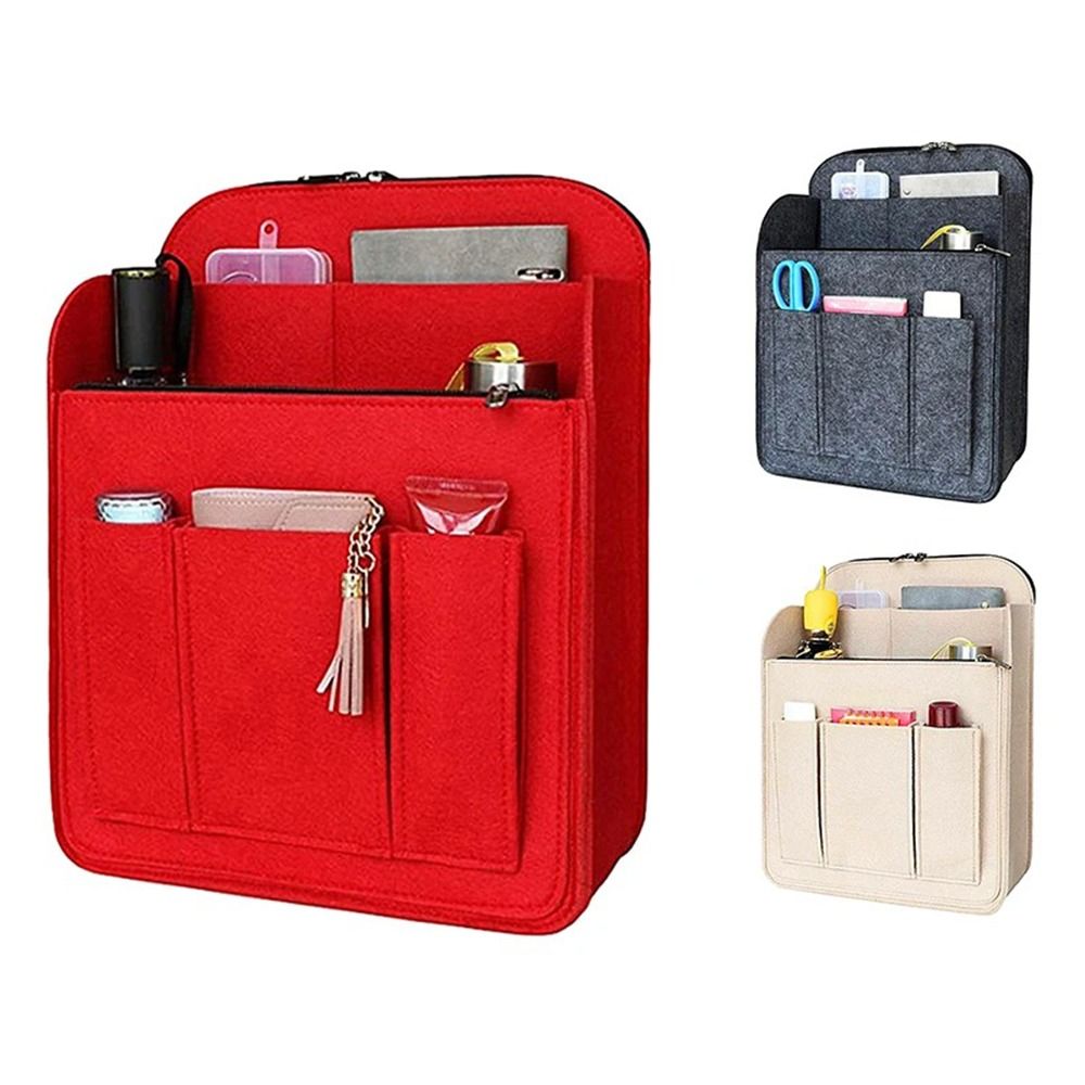 Multi-Pocket Insert Bag Organi - مراجعة Backpack Insert Organizer وسعره