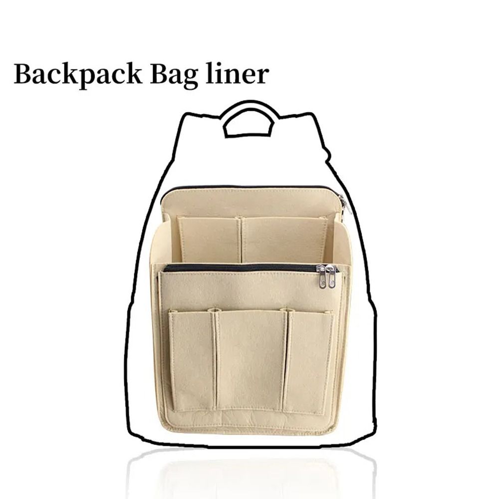 Multi-Pocket Insert Bag Organi - مراجعة Backpack Insert Organizer وسعره
