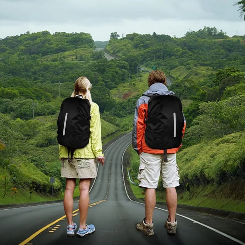 Reflective Waterproof Backpack - مراجعة Rain Cover Backpack وسعره