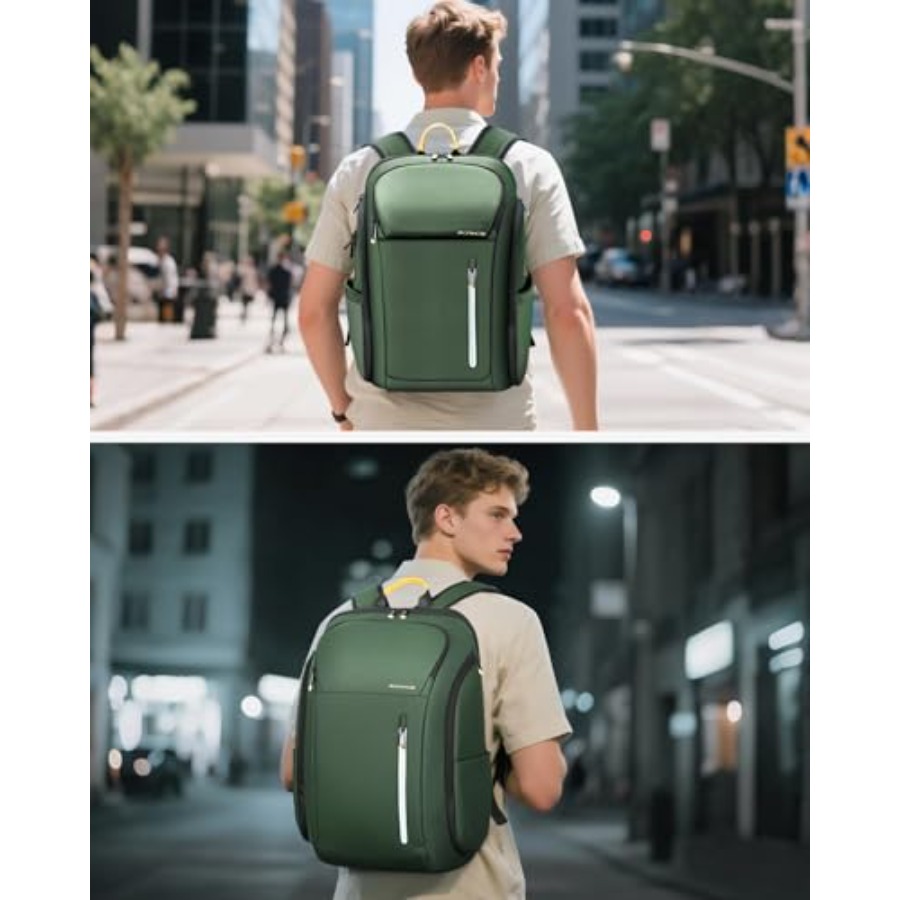 Laptop Backpack for Men, Buses - مراجعة Travel Backpack Anti Theft وسعره