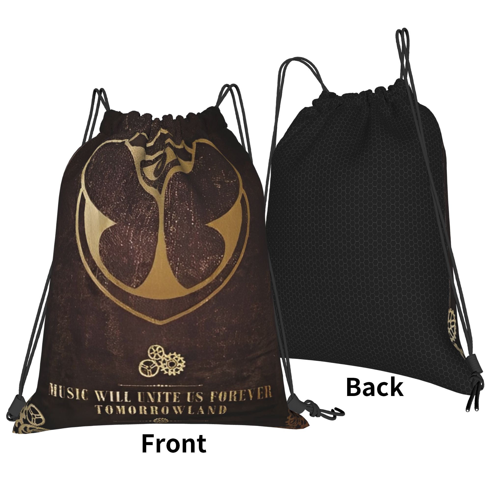 Tomorrowlands  Drawstring Bags - مراجعة Drawstring Gym Bag وسعره