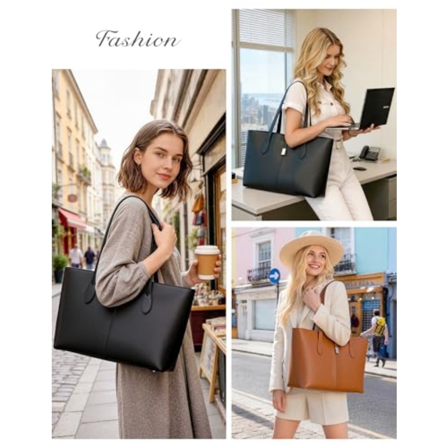 TOPEAST Laptop Tote Bag for Wo - مراجعة Laptop Sleeve Removable وسعره