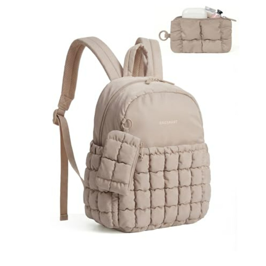 Mini Backpacks for Women, Puff - مراجعة Mini Backpack Purse وسعره