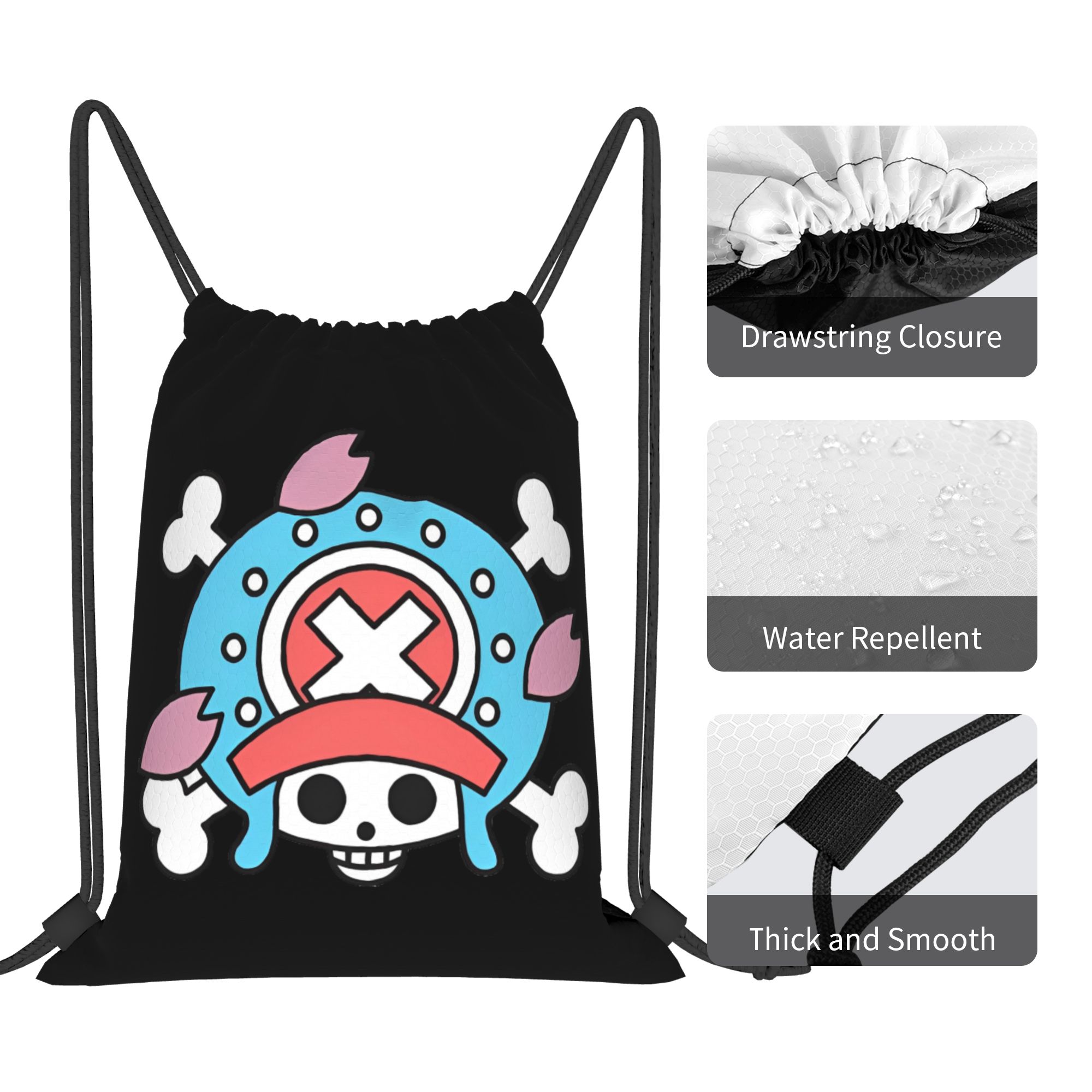 Tony Tony Chopper One Piece Fl - مراجعة Drawstring Gym Bag وسعره