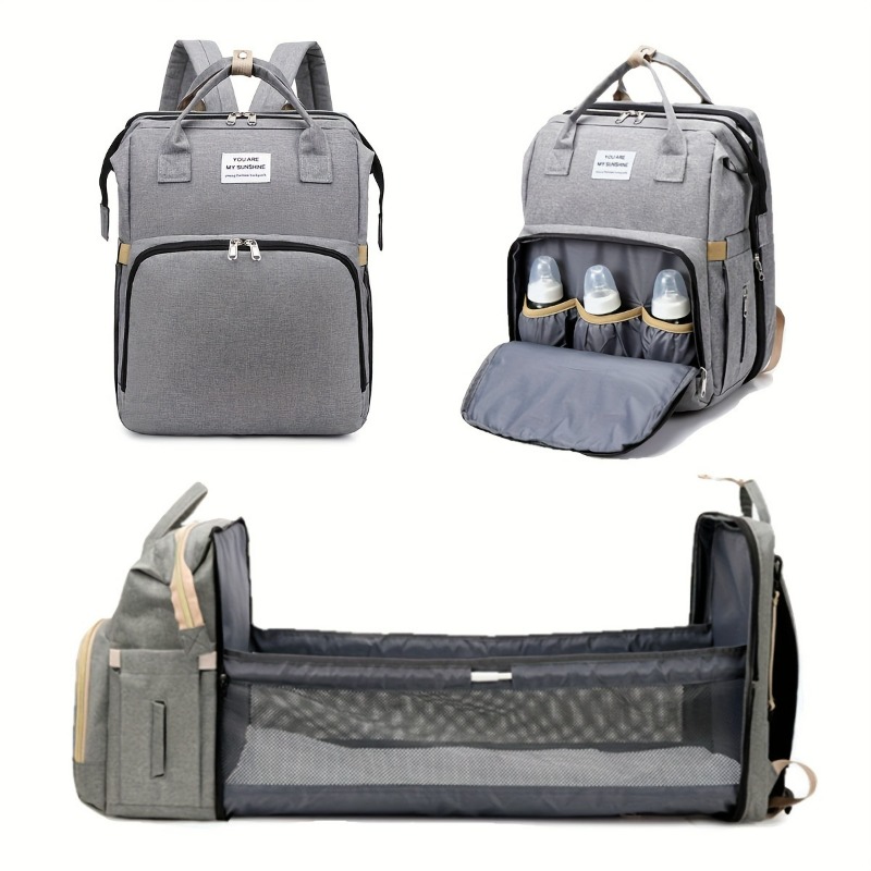 Fashionable Folding Baby Crib  - مراجعة Backpack Diaper Bag وسعره