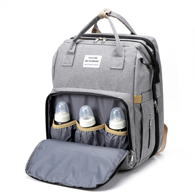 Fashionable Folding Baby Crib  - مراجعة Backpack Diaper Bag وسعره