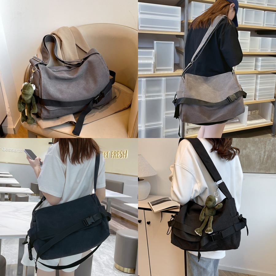 【New Arrival】Black Canvas Cros - مراجعة Canvas Backpack Casual وسعره