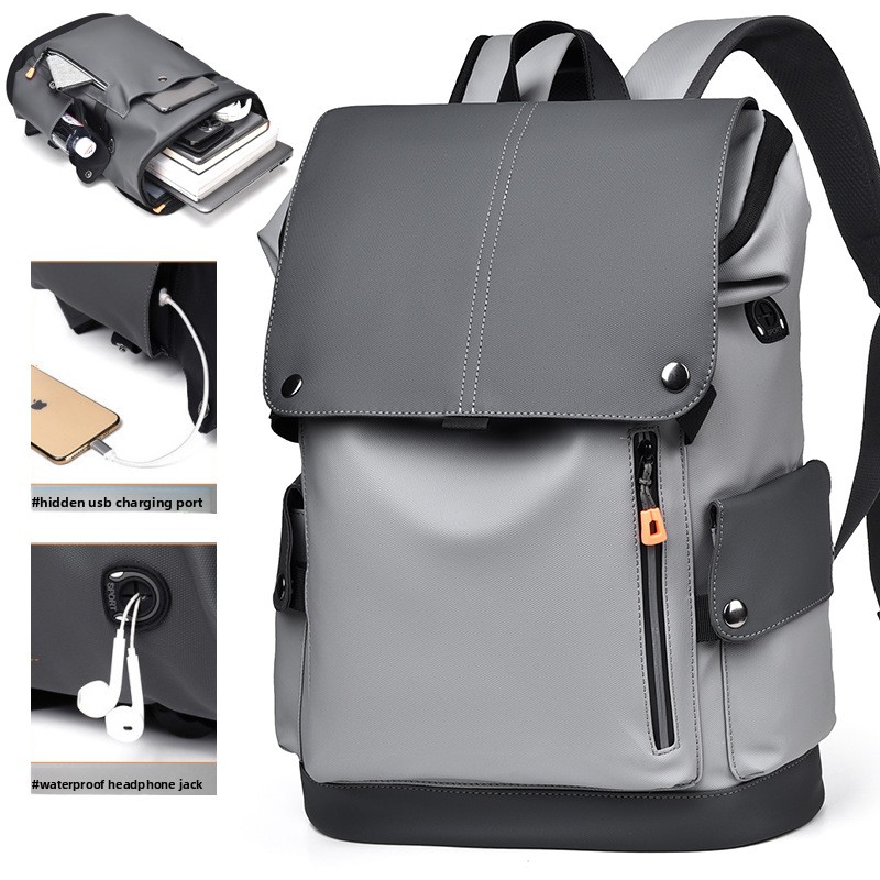 Men's Large Capacity Laptop Ba - مراجعة Business Backpack Brief وسعره