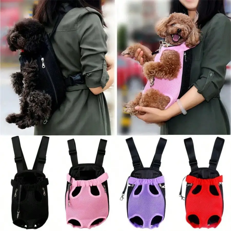 Pet Dog Carrier Backpack Porta - مراجعة Foldable Backpack Small وسعره