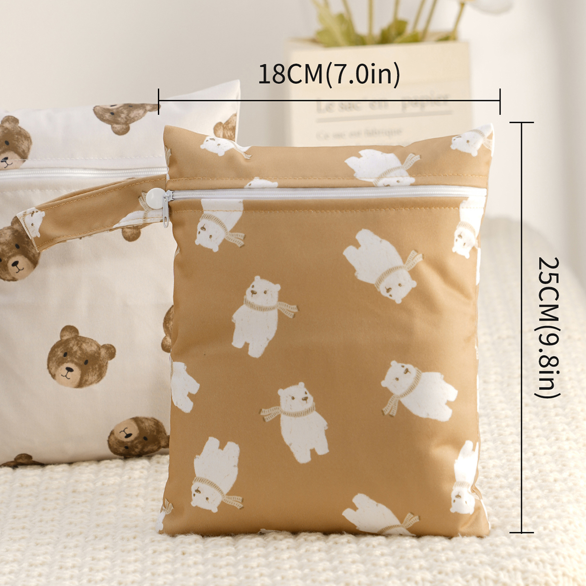 Elinfant Portable Storage Bag  - مراجعة Backpack Diaper Bag وسعره