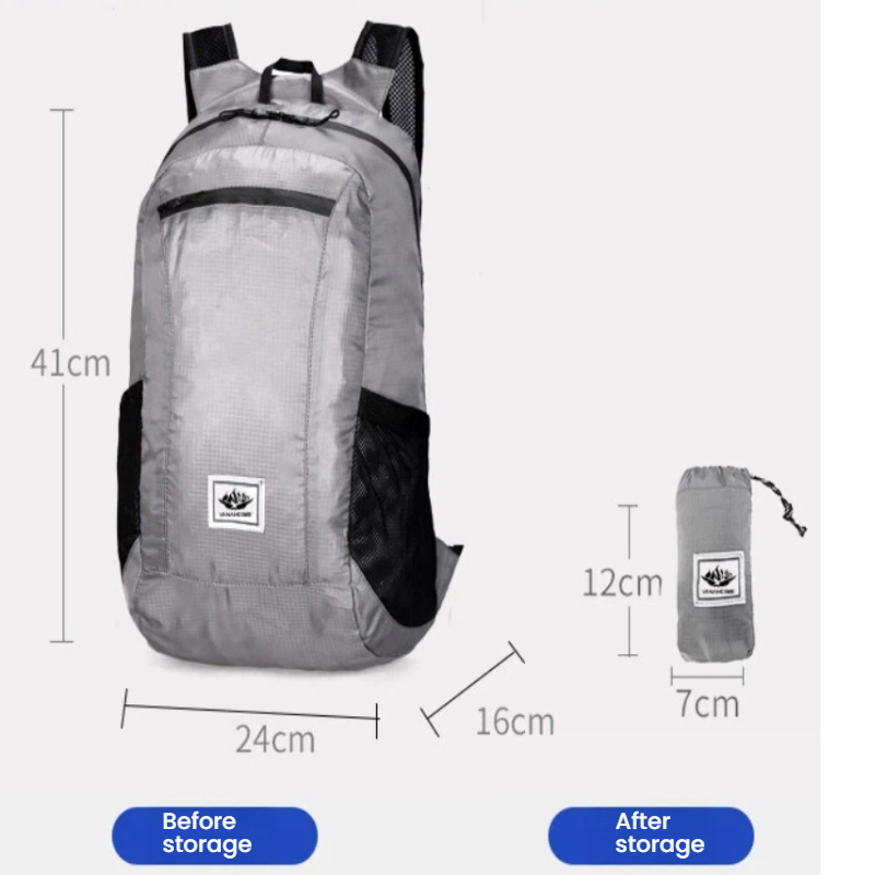 Ultra Light Outdoor Hiking Cyc - مراجعة Foldable Backpack Small وسعره