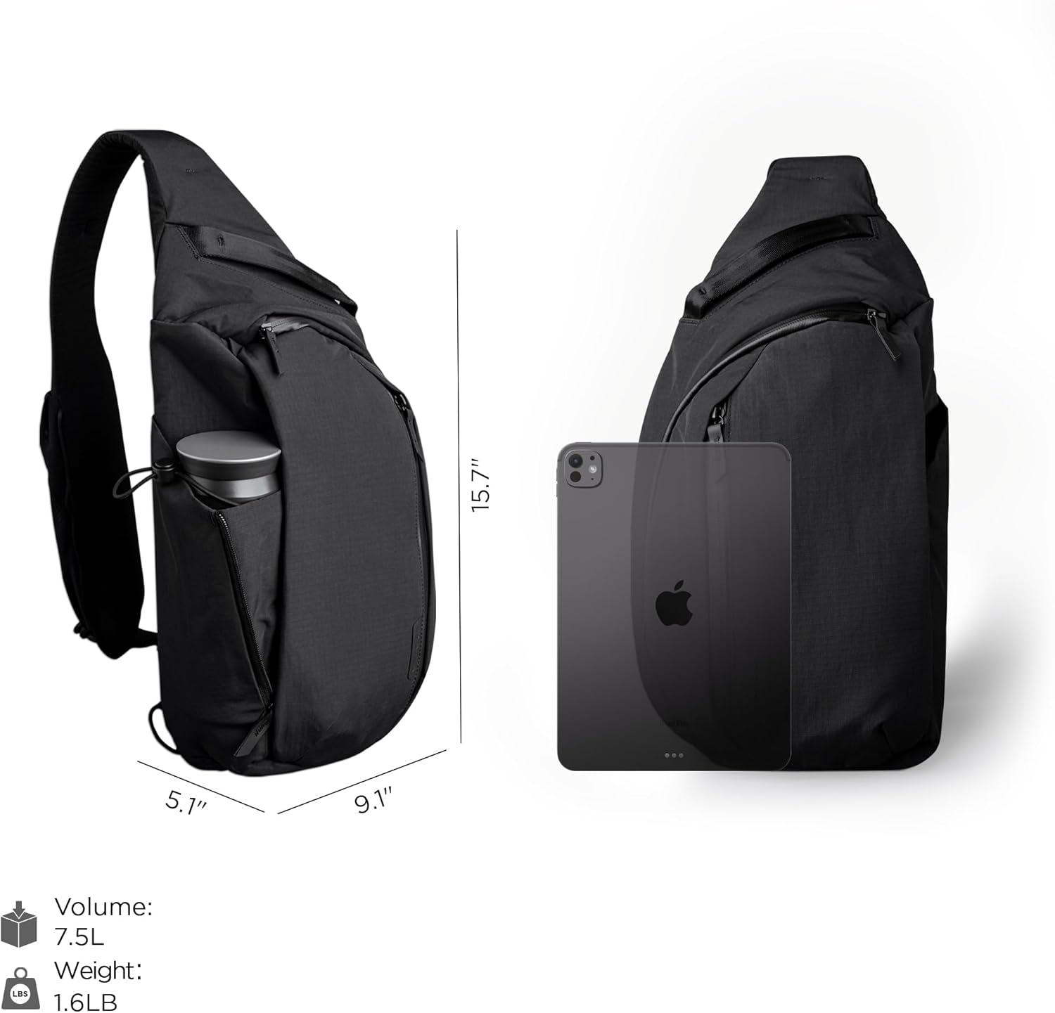 Metro Crossbody Left Shoulder  - مراجعة Sling Backpack Shoulder وسعره