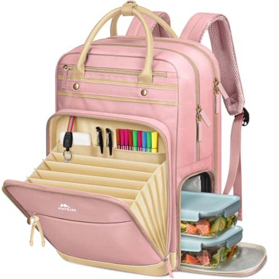 Lunch Backpack for Women, Teac - مراجعة Laptop Backpack 15.6 وسعره