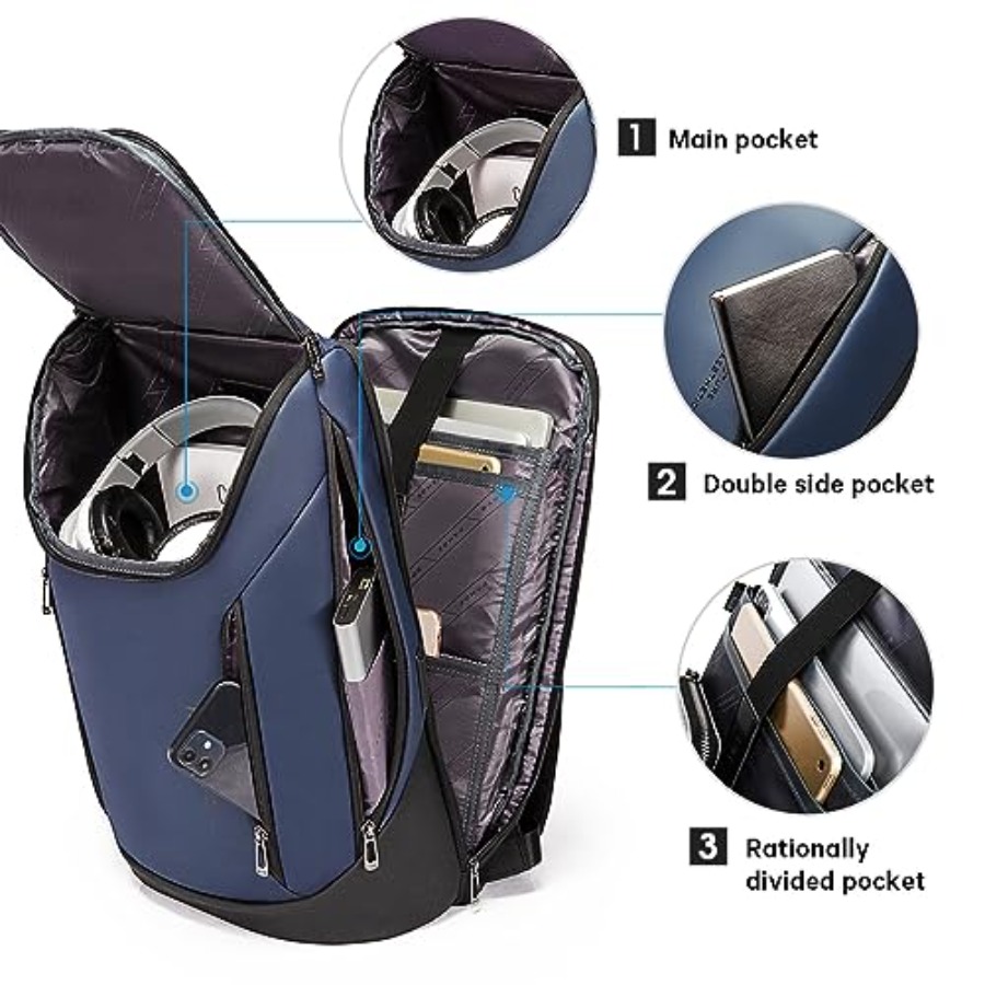 Business Smart Backpack Waterp - مراجعة Laptop Backpack 15.6 وسعره