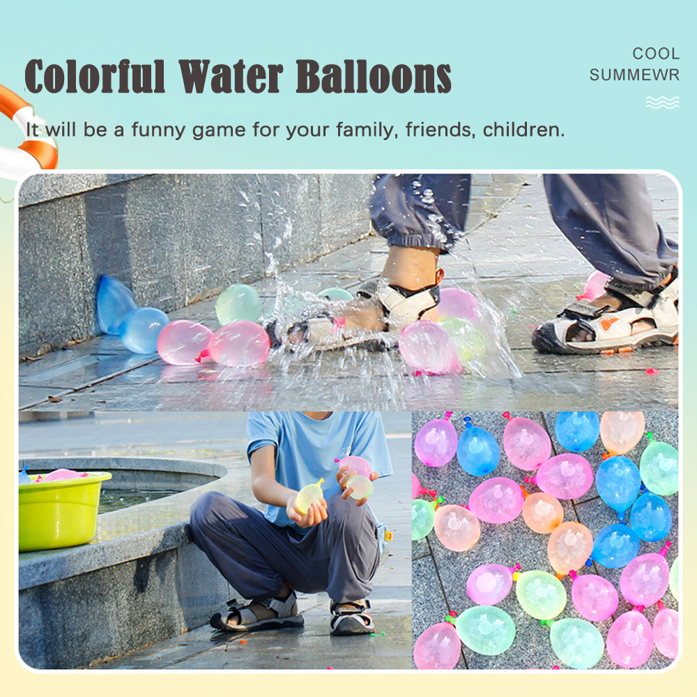 111pcs/bag Water Balloons Rapi - مراجعة Hydration Pack Outdoor وسعره