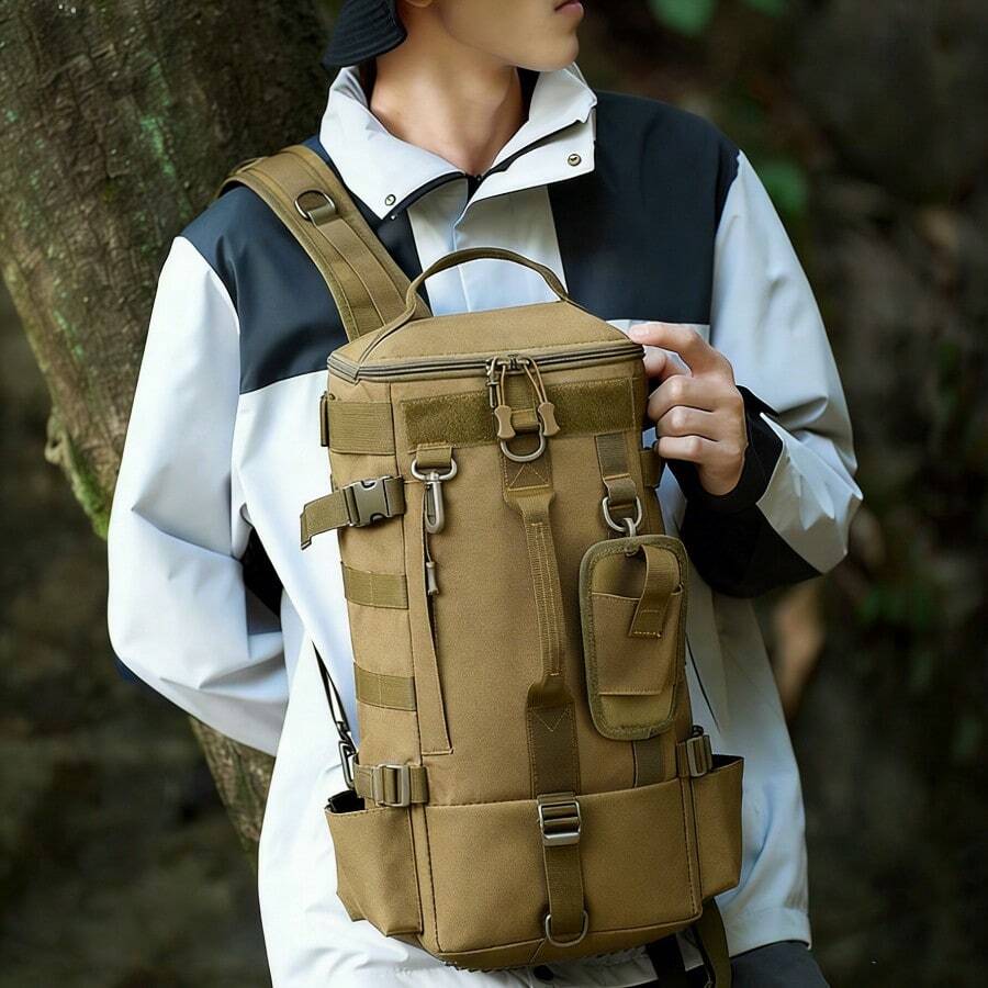 Large Capacity Tactical Backpa - مراجعة Hiking Backpack Waterproof وسعره