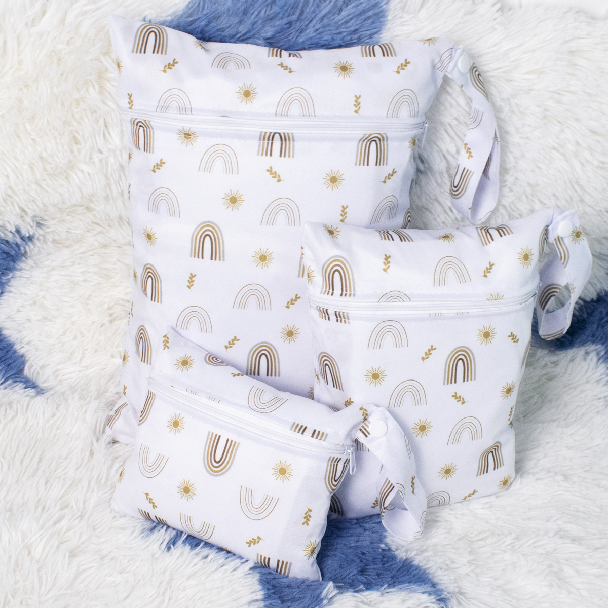 3PCS Travel Wash Cosmetic Bag  - مراجعة Backpack Diaper Bag وسعره