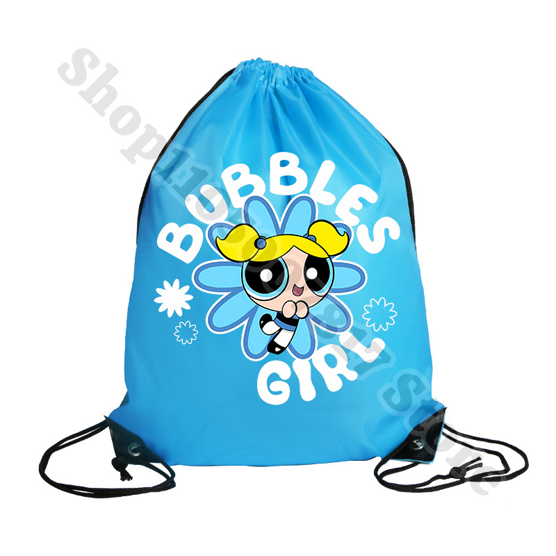 Kawaii The Powerpuffs Girls Ca - مراجعة Drawstring Gym Bag وسعره