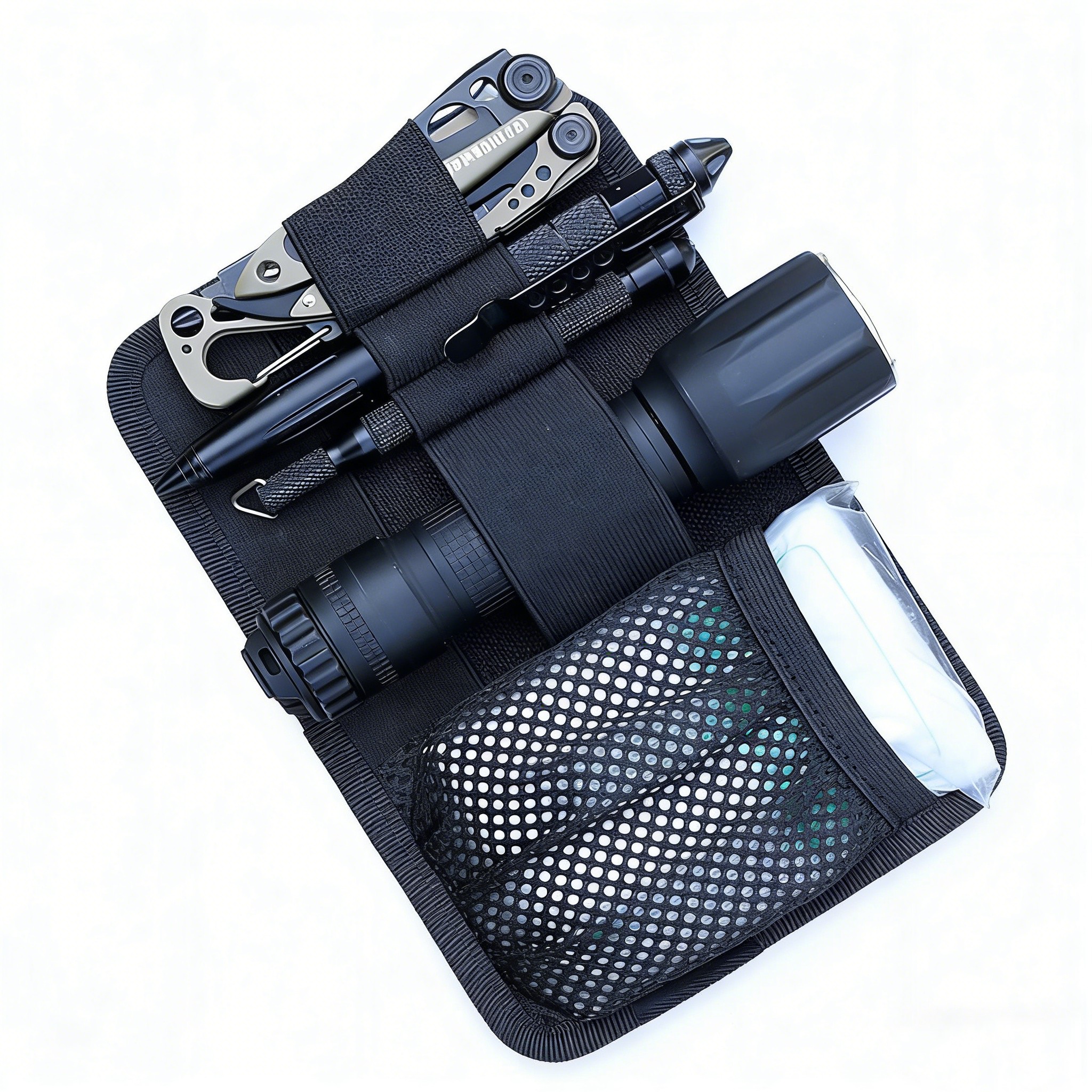 Modular Hook Loop Panel EDC Or - مراجعة Backpack Insert Organizer وسعره