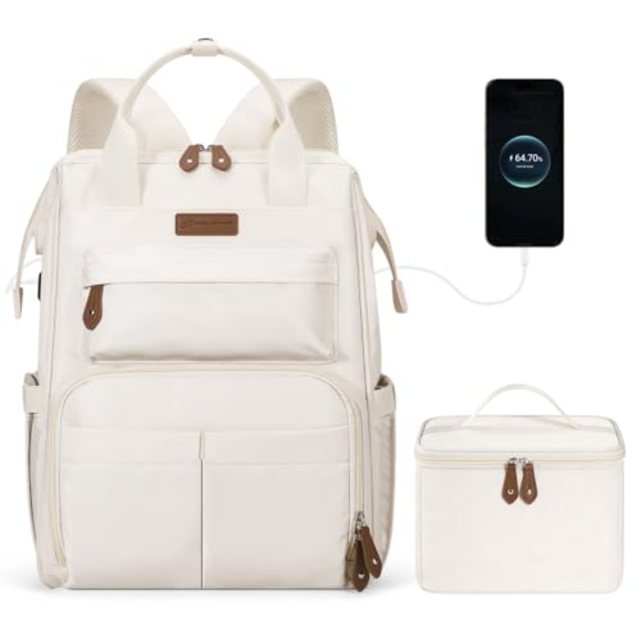Travel Backpack for Women Men, - مراجعة Laptop Backpack 15.6 وسعره