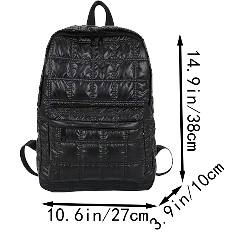 Trendy Stylish Shiny Backpack  - مراجعة Canvas Backpack Casual وسعره