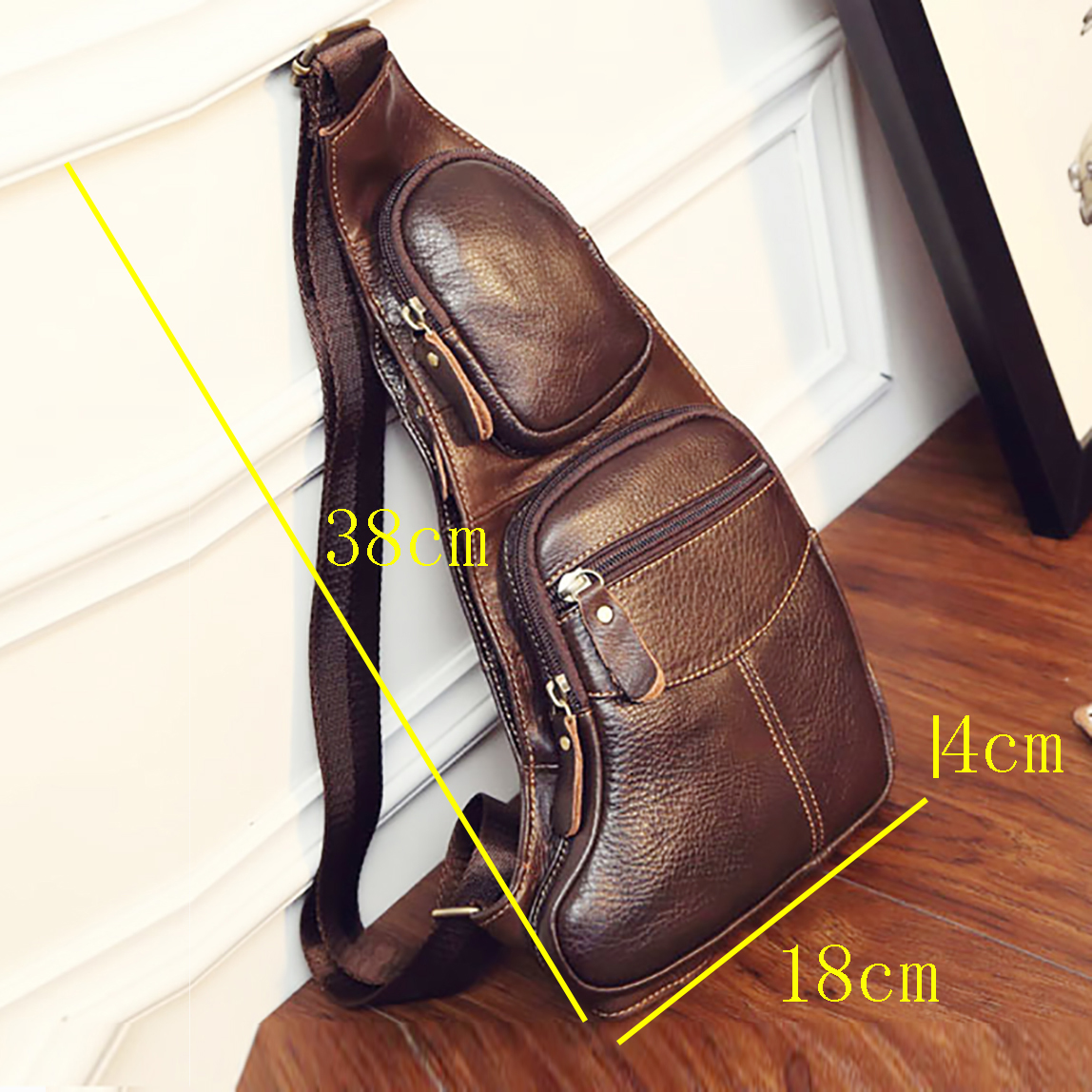 Men Cross Body Shoulder Sling  - مراجعة Sling Backpack Shoulder وسعره