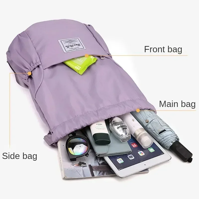 Sports Gym Drawstring Bag Wate - مراجعة Drawstring Gym Bag وسعره