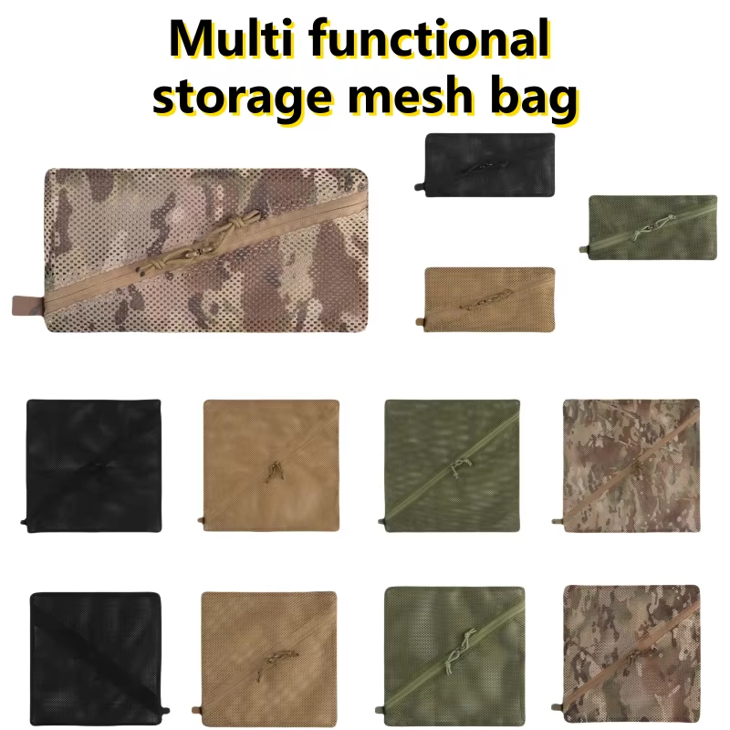 Tactical Mesh EDC Pouch Bag Ut - مراجعة Backpack Insert Organizer وسعره
