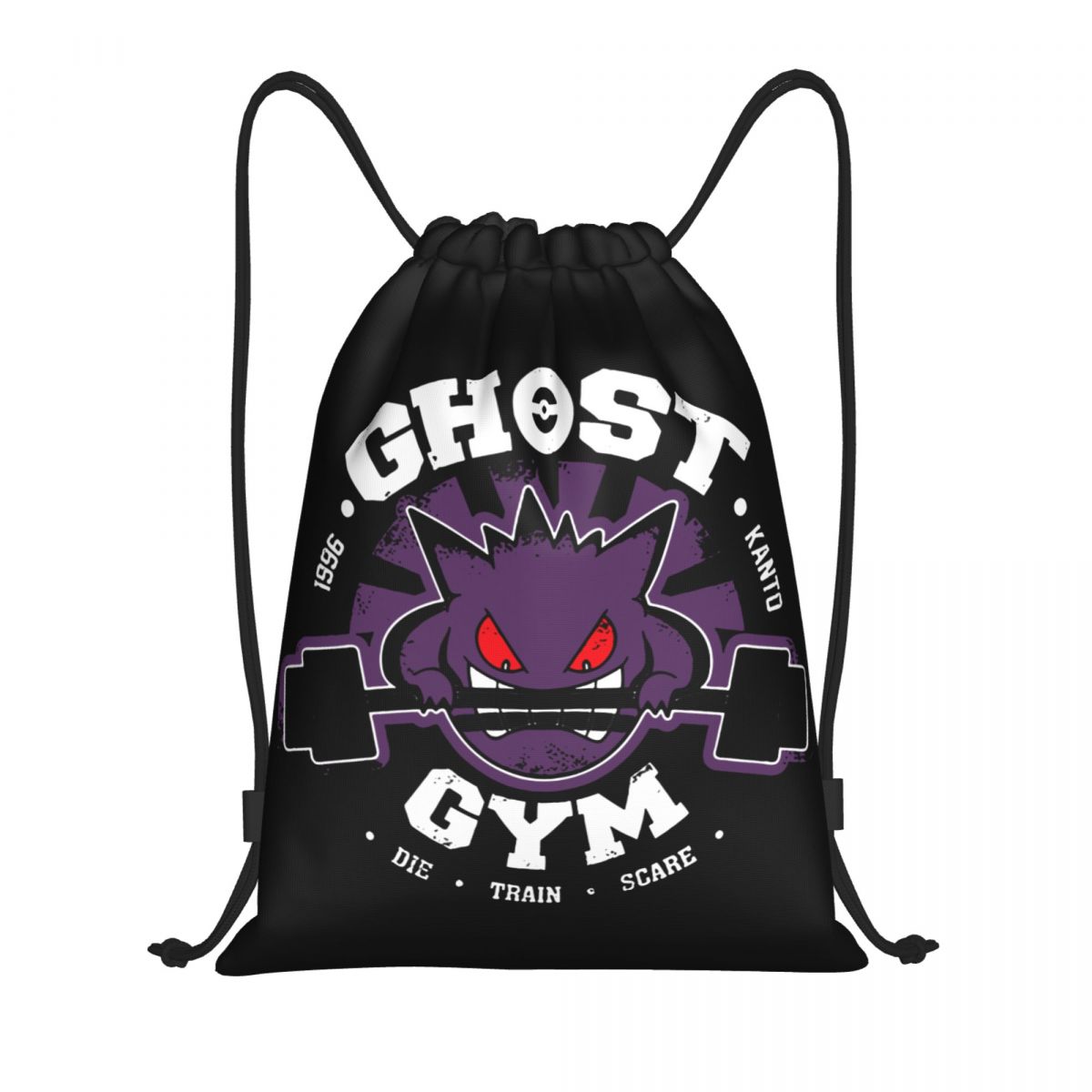 Ghost Gym Drawstring Backpack  - مراجعة Drawstring Gym Bag وسعره