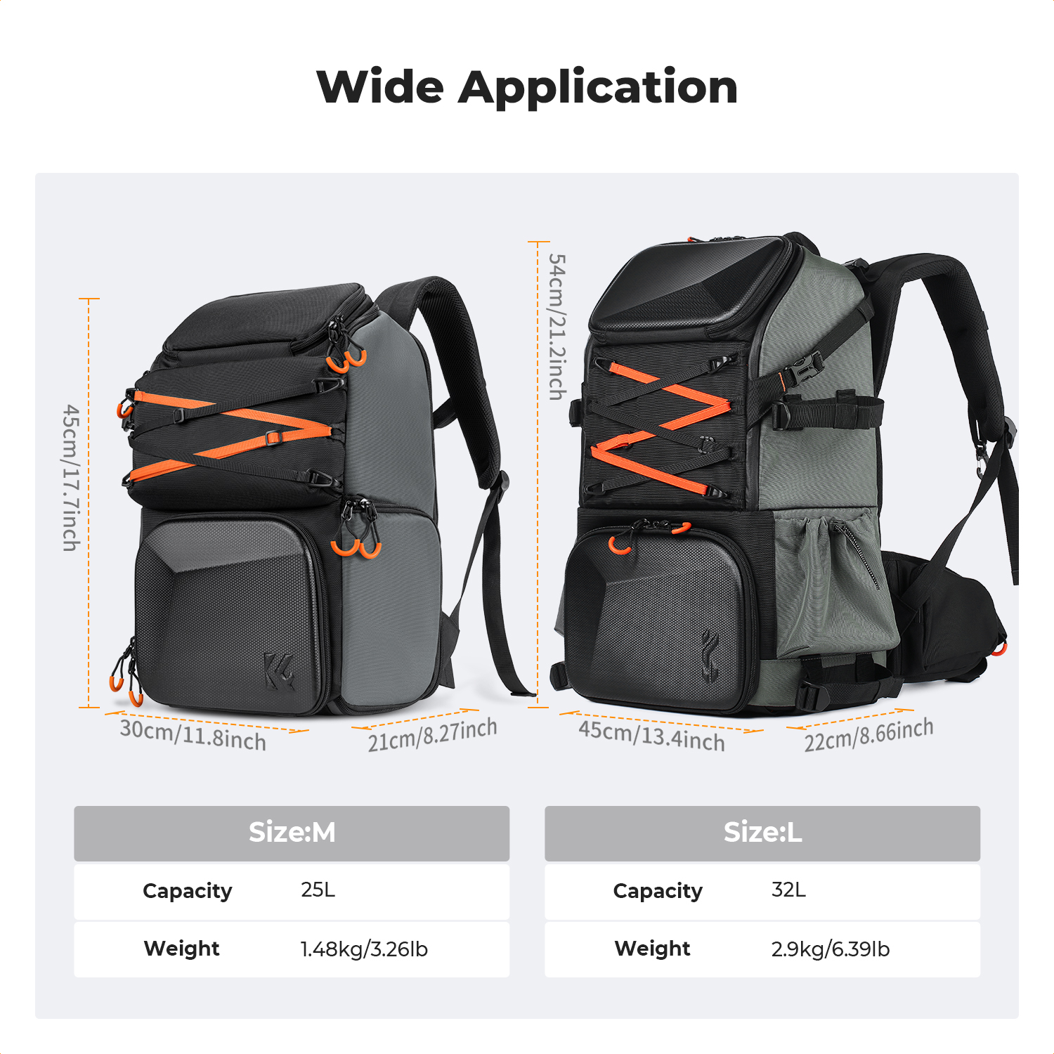 K&F CONCEPT 25L Outdoor Camera - مراجعة Rain Cover Backpack وسعره