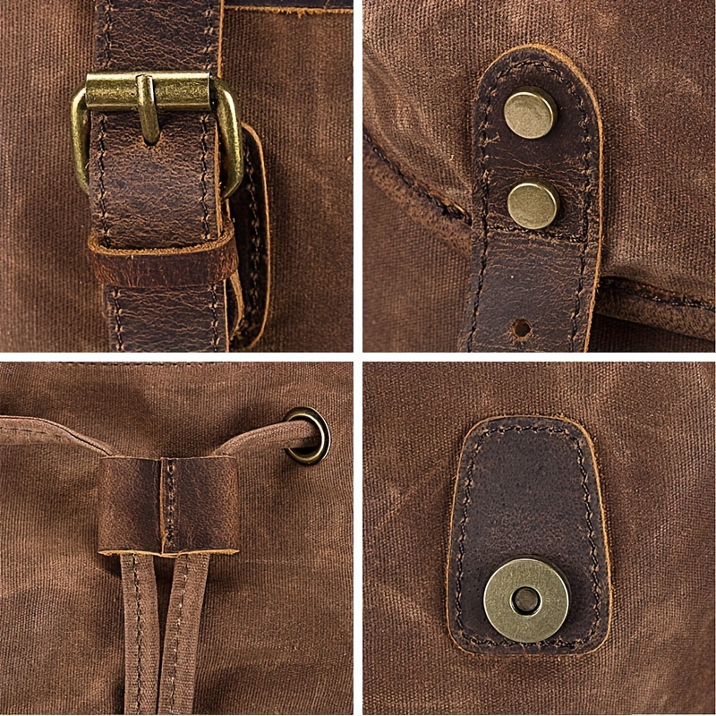 Vintage Men'S Leather Backpack - مراجعة Leather Backpack Vintage وسعره