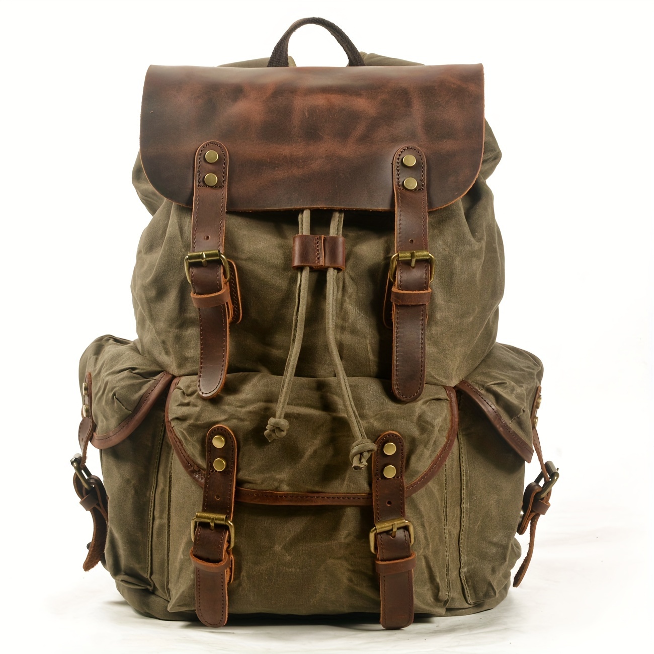 Vintage Men'S Leather Backpack - مراجعة Leather Backpack Vintage وسعره