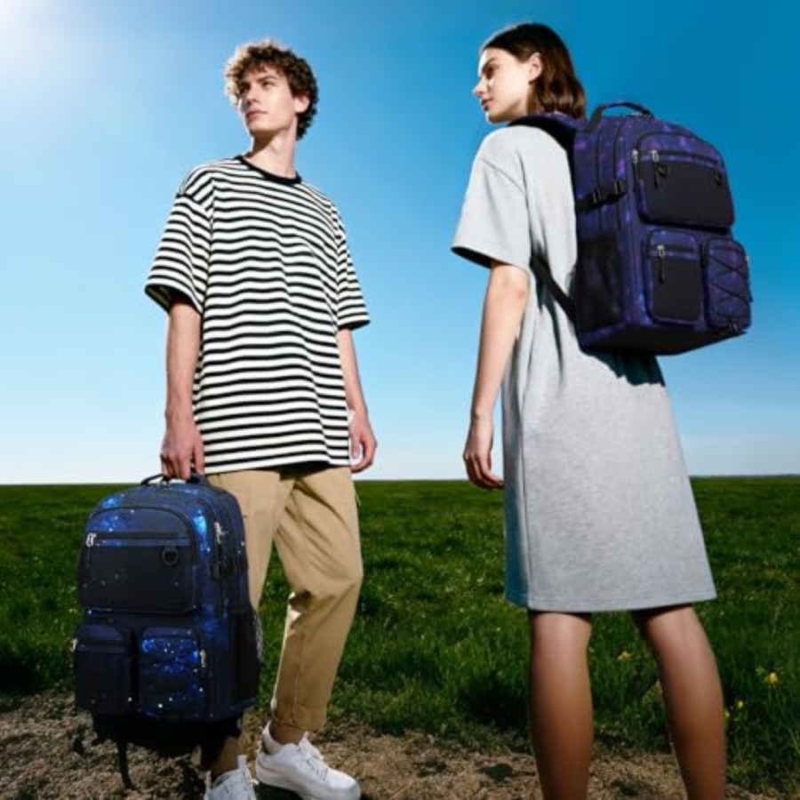 Multi-Pocket Backpack for Trav - مراجعة Laptop Backpack 15.6 وسعره