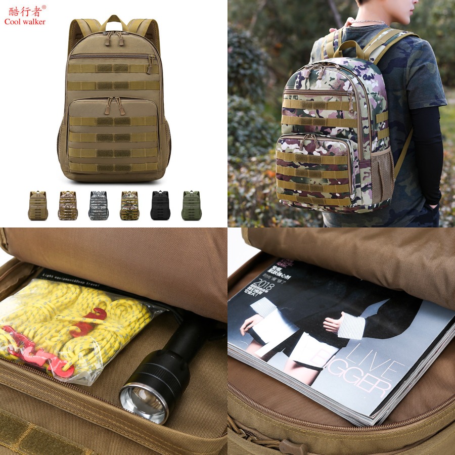 【New Arrival】Camouflage Tactic - مراجعة Rucksack Military Style وسعره