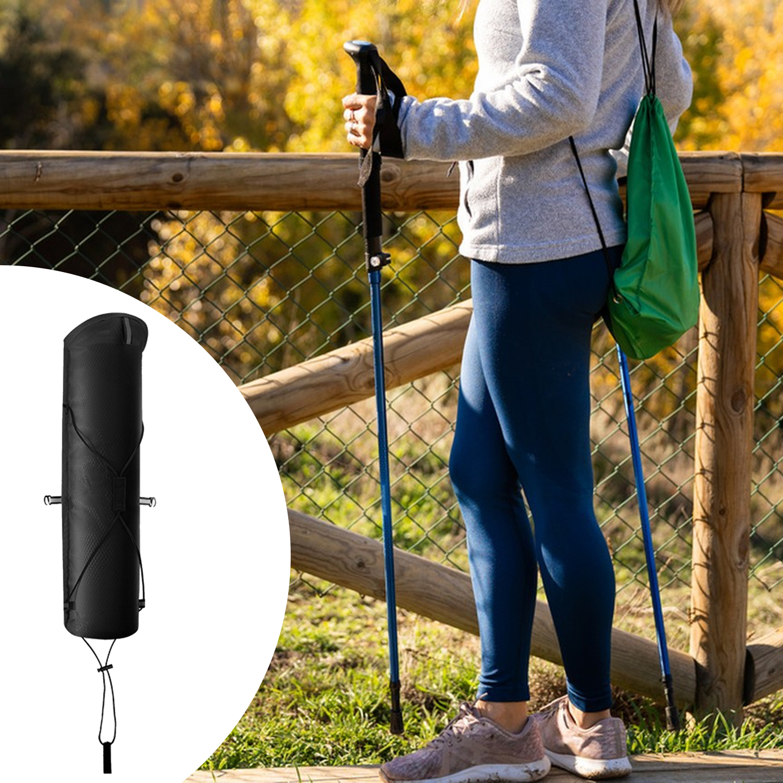 Trekking Poles Carry Bag Backp - مراجعة Backpack Insert Organizer وسعره