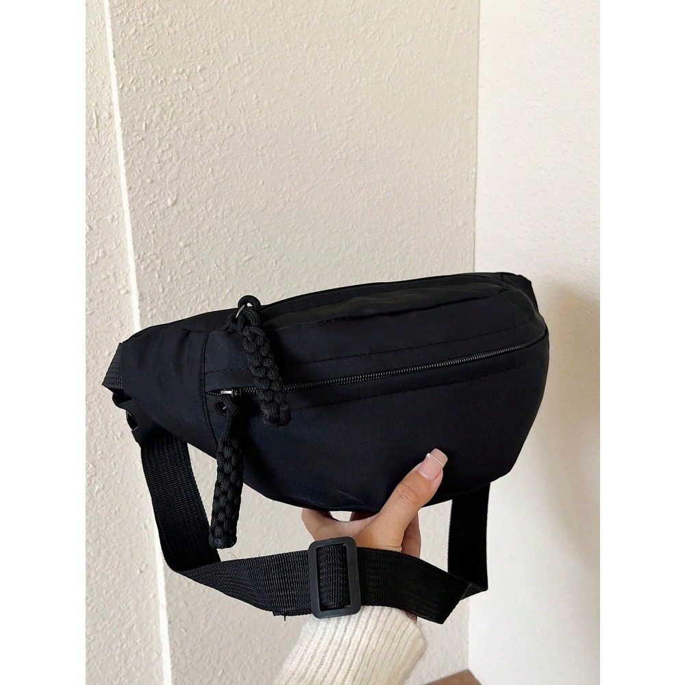 Large Capacity Nylon Chest Bag - مراجعة Sling Backpack Shoulder وسعره