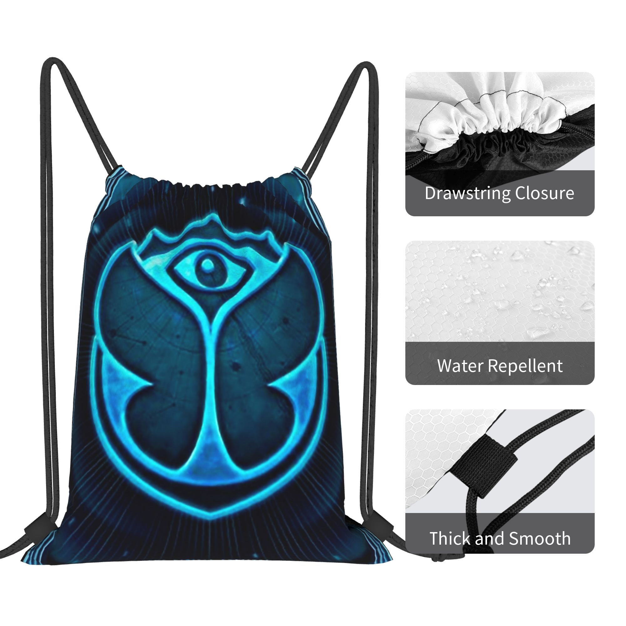 Place of the World Tomorrowlan - مراجعة Drawstring Gym Bag وسعره