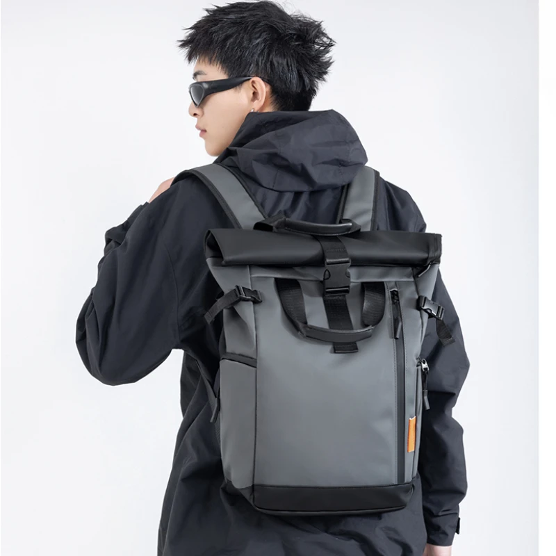 Unisex Fashionable Minimalist  - مراجعة Canvas Backpack Casual وسعره