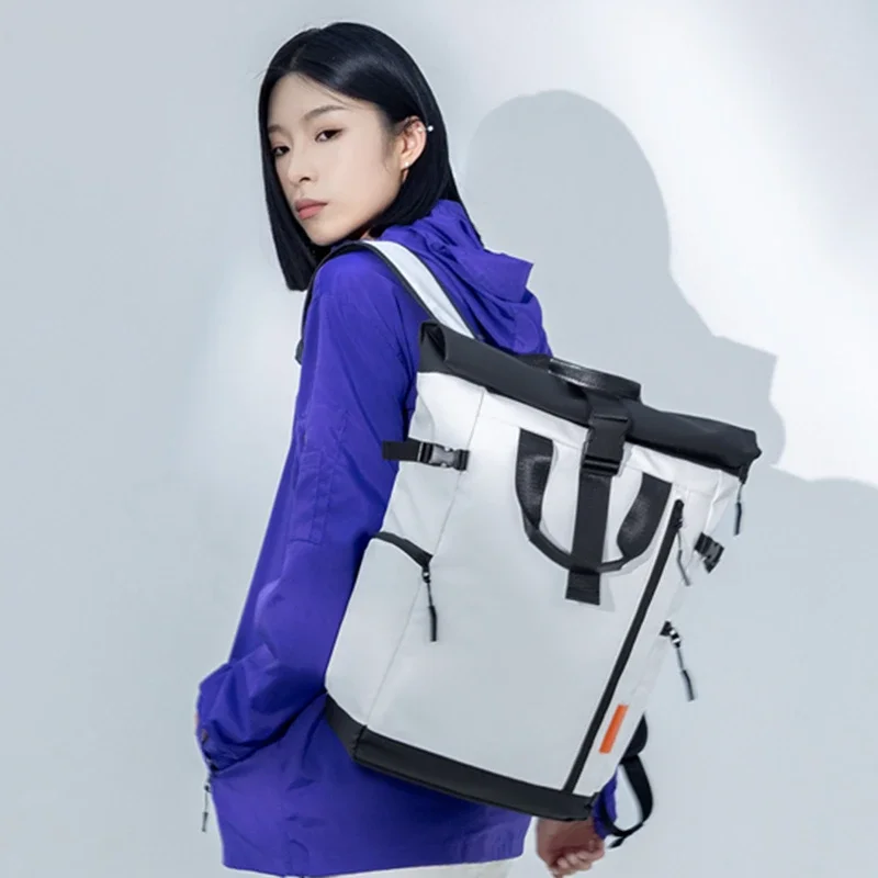Unisex Fashionable Minimalist  - مراجعة Canvas Backpack Casual وسعره